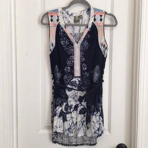 Anthropologie embellished tunic